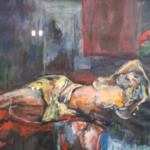 Schilderij, Maya Wildevuur, Nirala, 1991